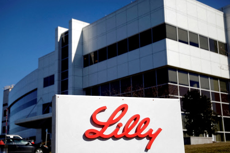An Eli Lilly pharmaceutical manufacturing plant in Branchburg, New Jersey on March 5 2021. File Picture: REUTERS/Mike Segar