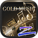 Gold Music Theme-ZERO Launcher Apk
