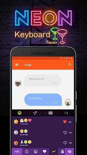 How to download Neon Emoji Keyboard Theme v1.0 apk for android