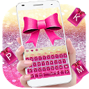 ダウンロード Pink Glitter Bowknot をインストールする 最新 APK ダウンローダ