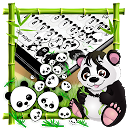 ダウンロード Cute Panda Gravity Keyboard をインストールする 最新 APK ダウンローダ