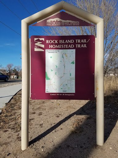 Rock Island Trail Murray Marker