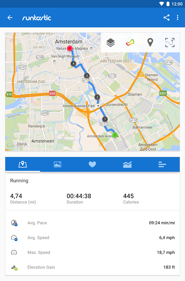    Runtastic PRO Running, Fitness- screenshot  