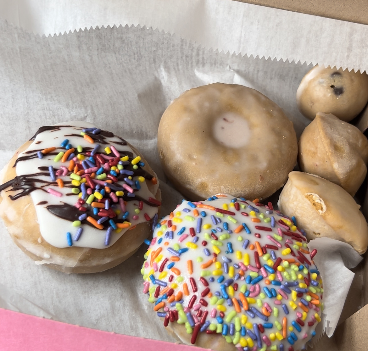 Donuts and munchkins variety!