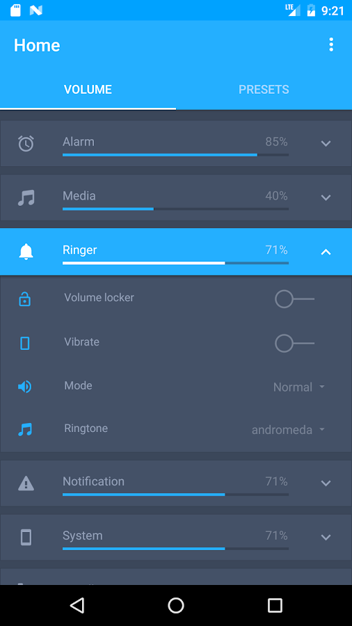    Volume Control +- screenshot  