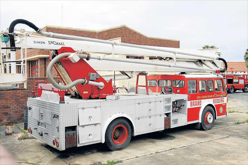 WHERE THERE’S SMOKE: BCM admits its fire-fighting fleet is in poor shape Picture: SINO MAJANGAZA