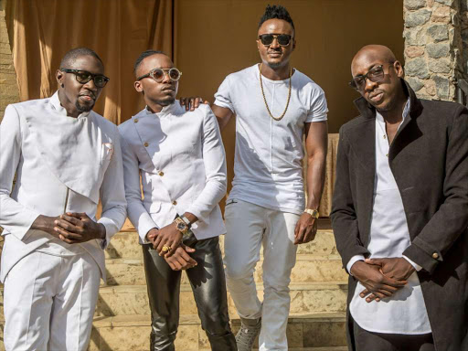 Kenyan Afro-pop group Sauti Sol.