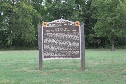 OPENING OF THE MID-CONTINENT OIL FIELD Kansas has long been oil country. There are legends that Indians held council around the lights of burning springs. Emigrants, it is known, skimmed 'rock...