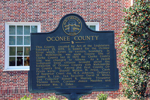 This County, created by Act of the Legislature February 25, 1875, is named for the Oconee River which forms its eastern boundary. In 1801 Watkinsville was made County Site of Clarke County but in...