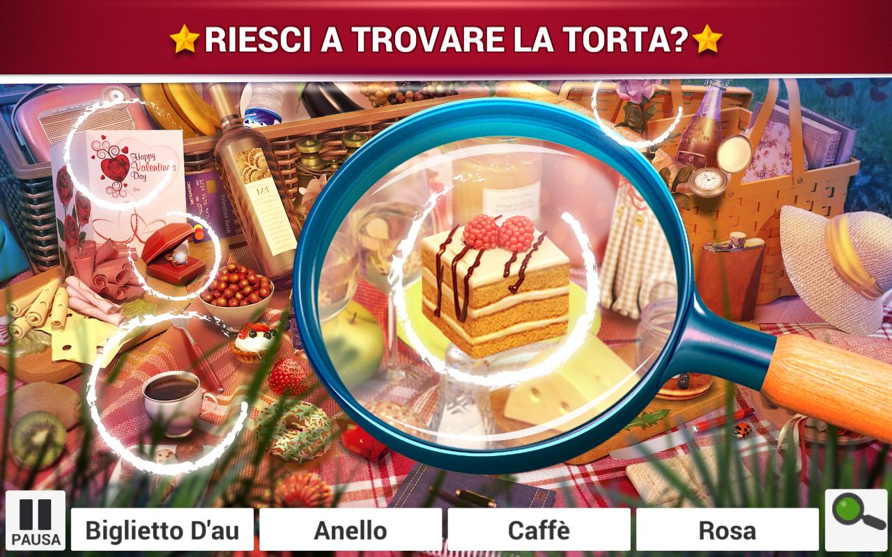 Android application Hidden Objects St Valentine screenshort