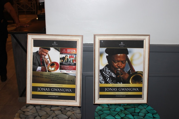 Revered trombonist Jonas Gwangwa.