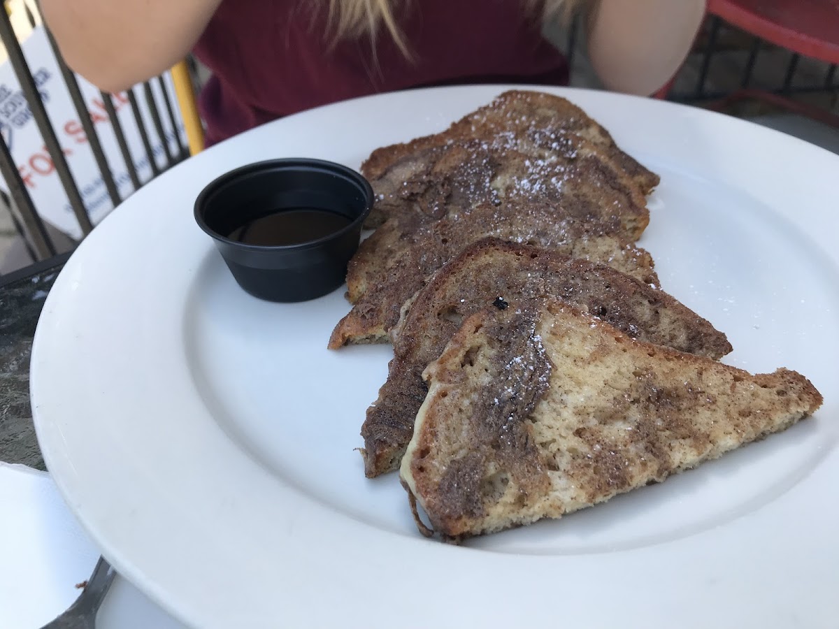 Gluten-Free French Toast at sweet27 bakery and restaurant