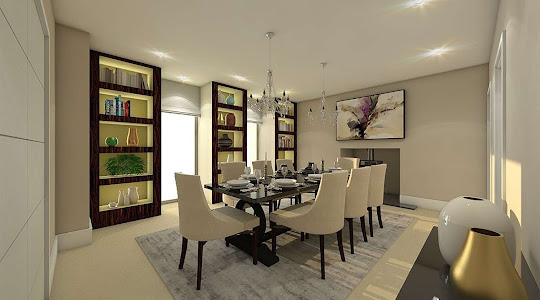 architectural projects in Buckinghamsire & Hertfordshire | Dining Room Plan