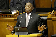 President Cyril Ramaphosa responds to the Sona debate in the National Assembly on Thursday.