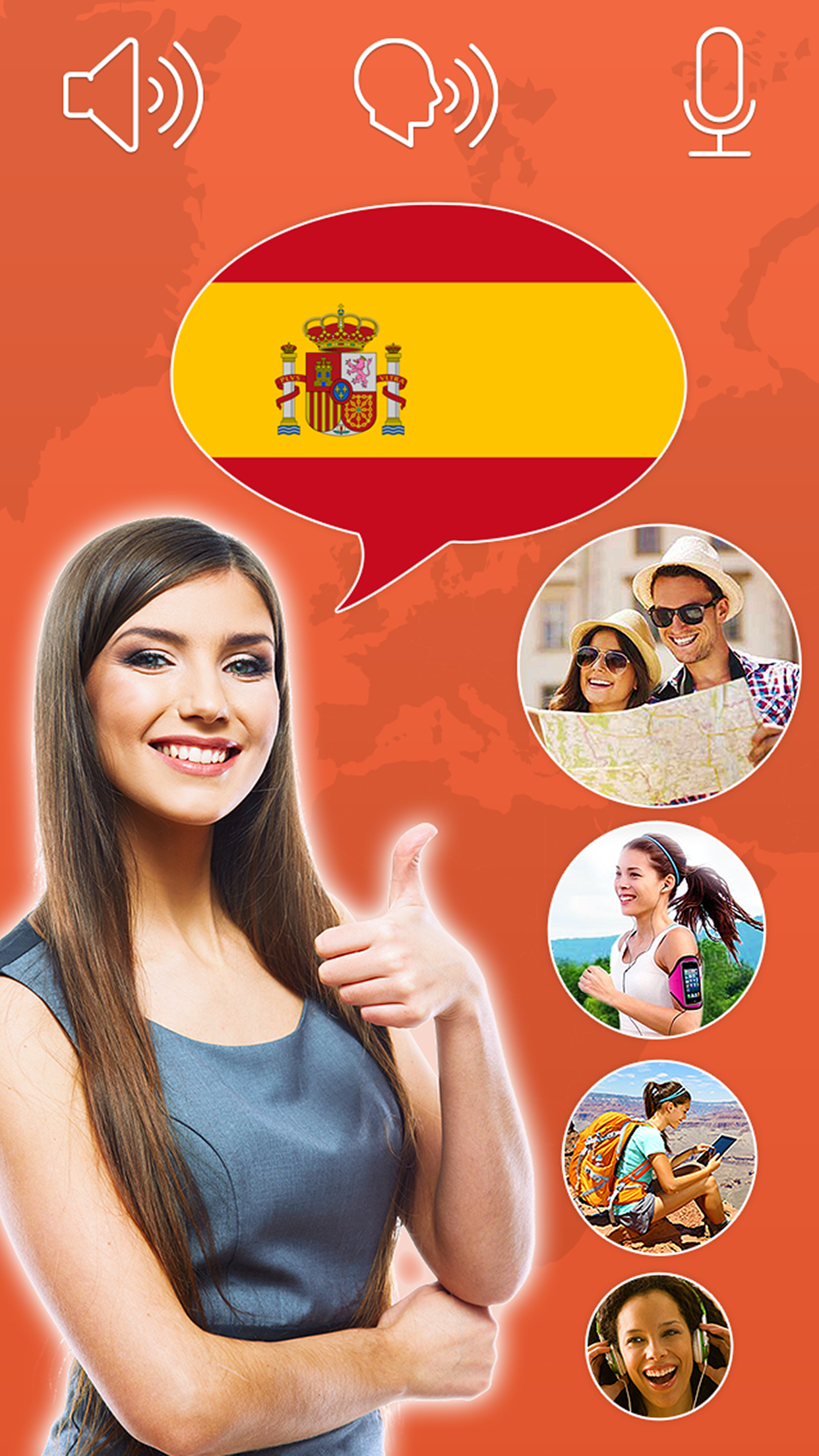 Android application Learn Spanish. Speak Spanish screenshort