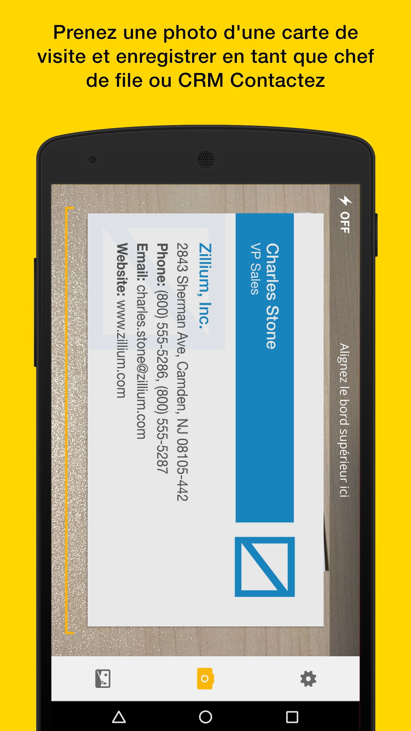 Android application Card Scanner screenshort