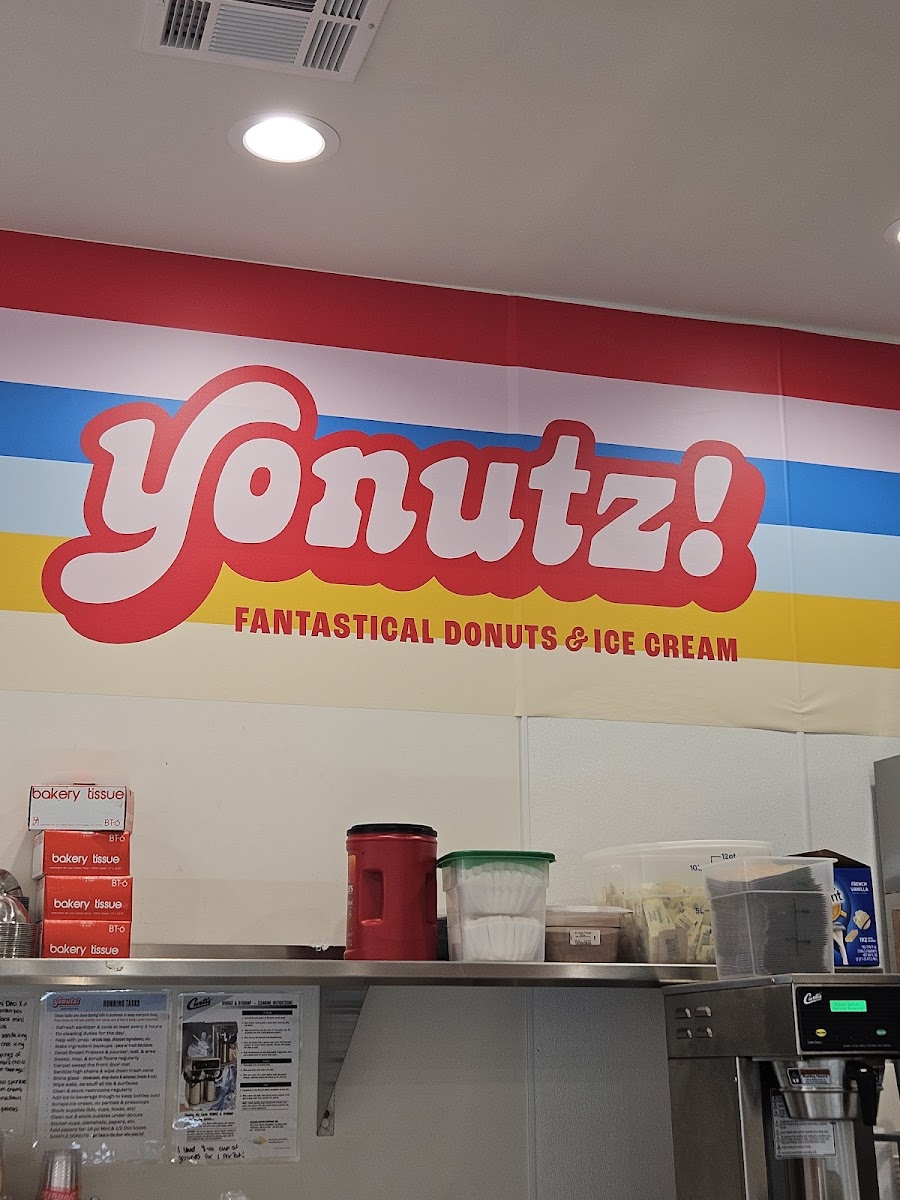 Gluten-Free at Yonutz Donuts and Ice Cream