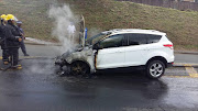 Another Ford Kuga family SUV burst into flames after technicians assured the owner the vehicle was safe to drive in Durban. File photo