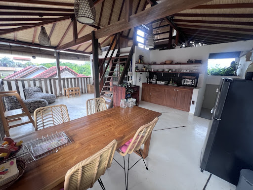 Open-plan kitchen/living room on the first floor