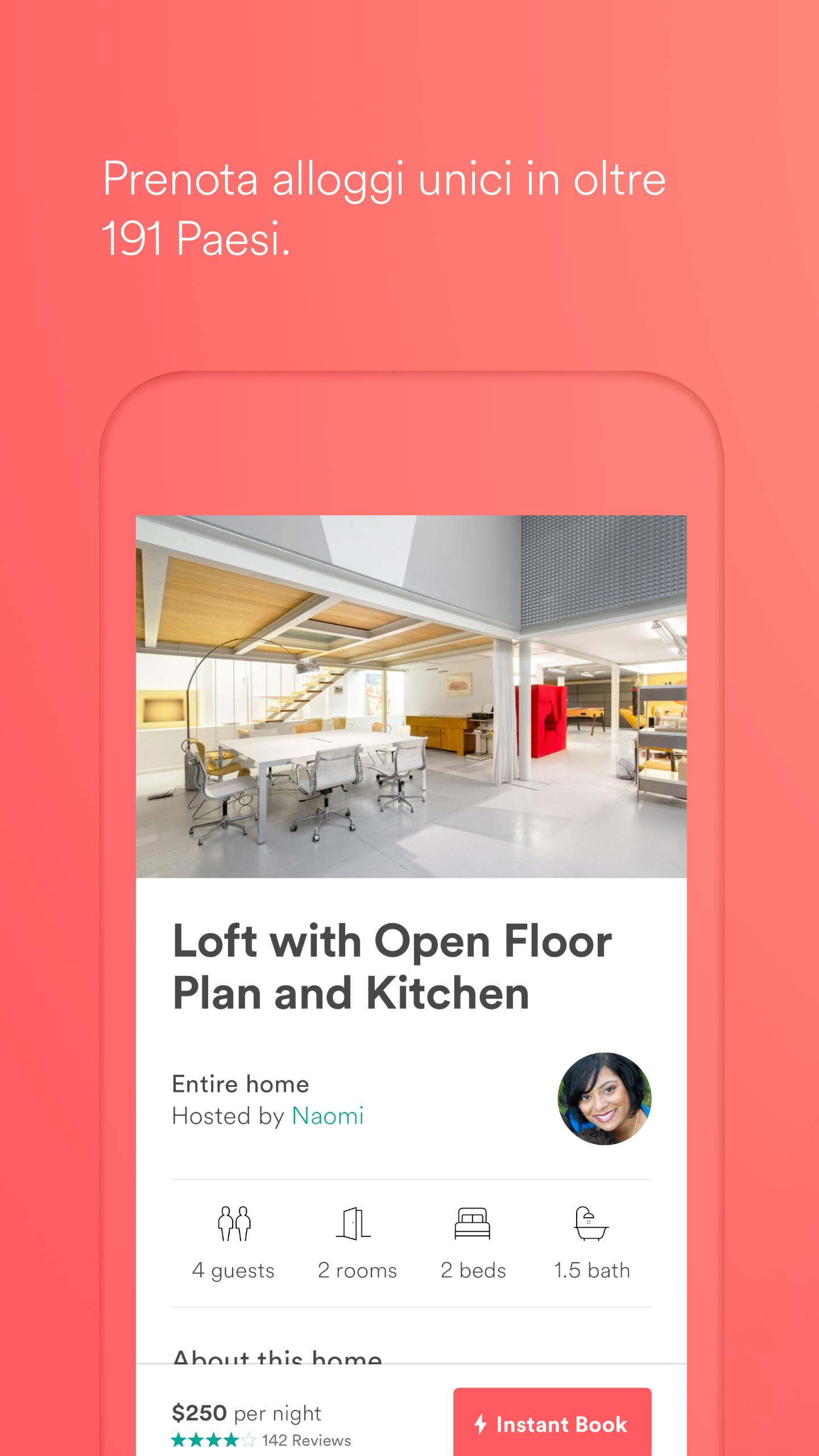 Android application Airbnb screenshort
