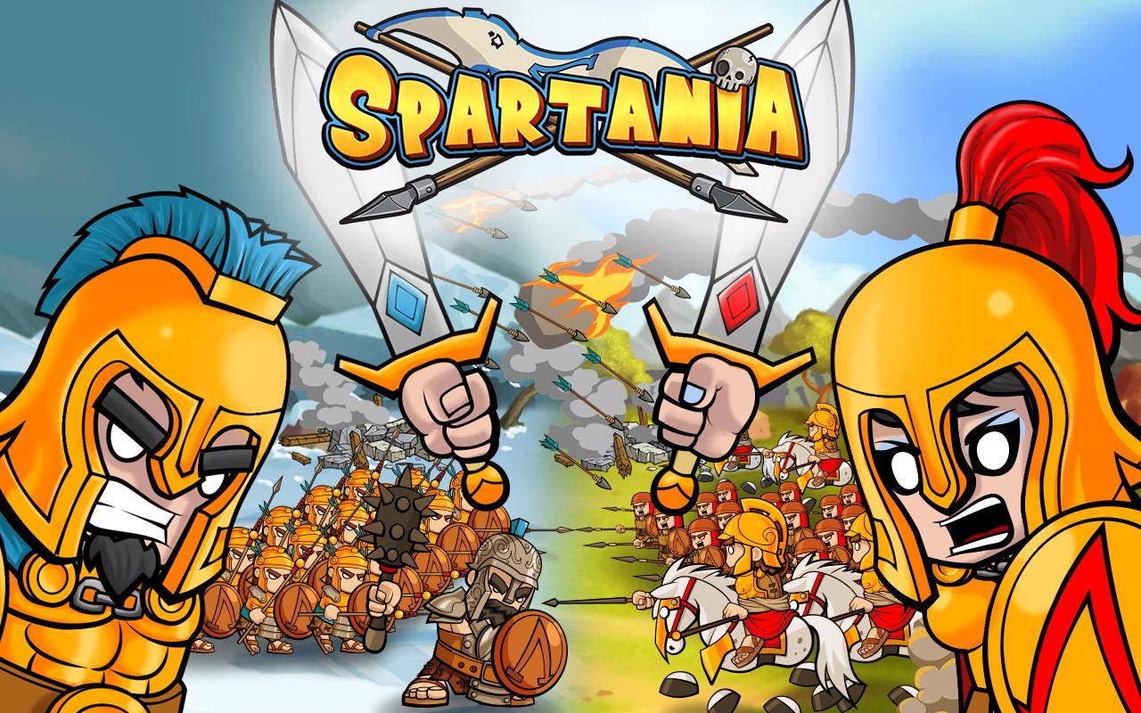 Android application Spartania: The Orc War! Strategy & Tower Defense! screenshort