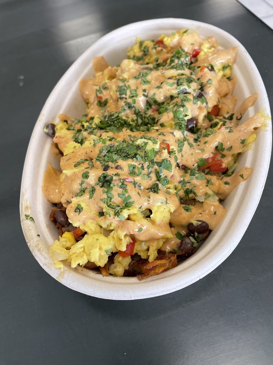 Southwest Scramble chipotle aioli