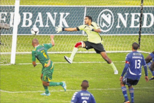 UNDER PRESSURE: Shuaib Walters on Saturday in Durban. PHOTO: GALLO IMAGES