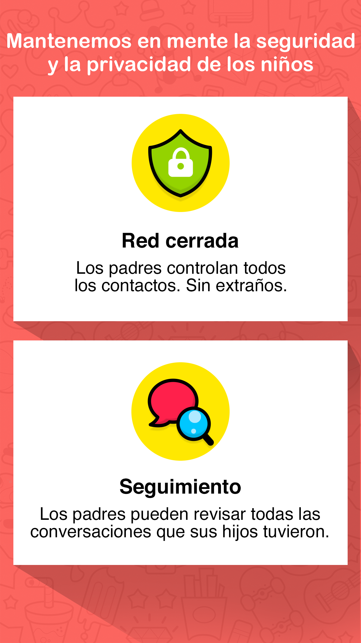 Android application PlayKids Talk Messenger 4 Kids screenshort