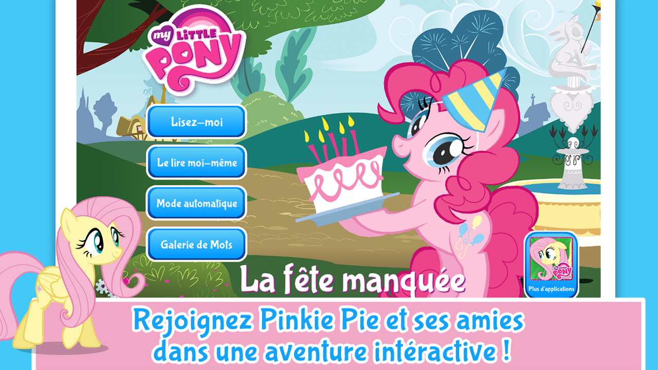 Android application My Little Pony: Party of One screenshort