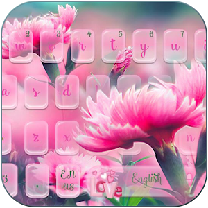 Download Flower Carnation Theme for Keyboard For PC Windows and Mac