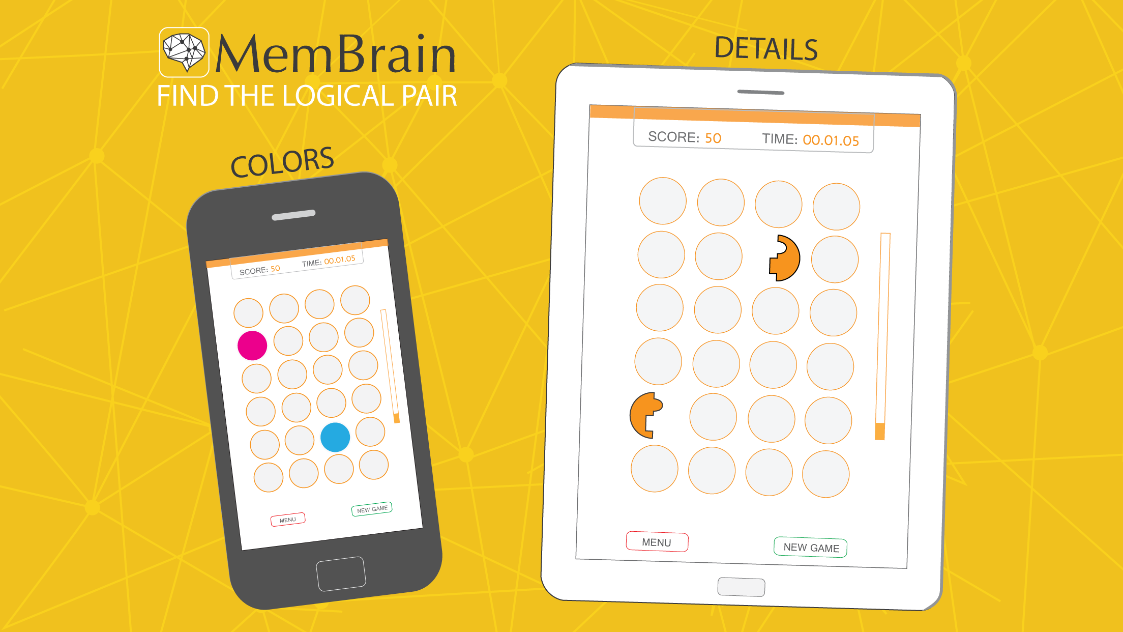 Android application Fit Brain - improve memory screenshort