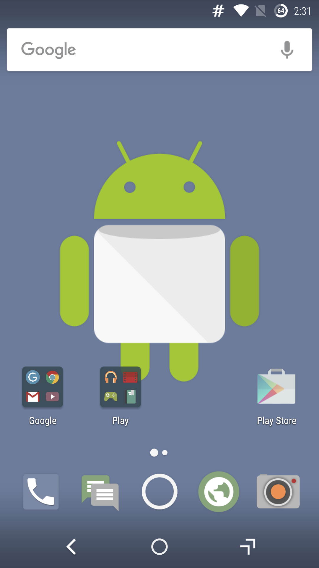 Android application Marshy (CM13/12.1 Theme) screenshort