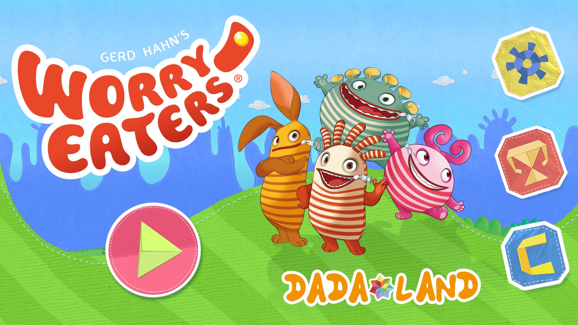 Android application WORRY EATERS Dada Land screenshort