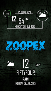   Zoopex for Zooper Widget- screenshot thumbnail   