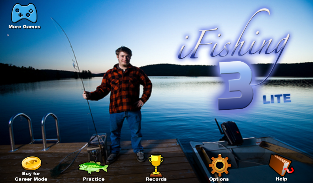 Android application i Fishing 3 Lite screenshort