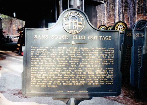 Known as the J.P. Morgan Cottage because the Morgans, elder and younger, lived here, Sans Souci (Without Care), containing six apartments, was built in 1899 by a corporation of members of the...