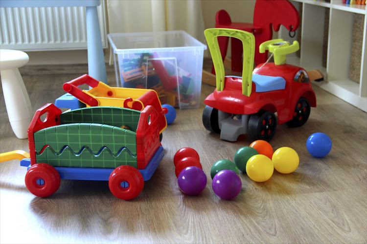 Toys at a creche. File photo