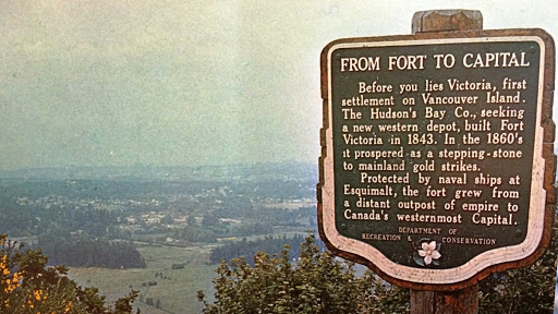 Before you lies Victoria, first settlement on Vancouver Island. The Hudson's Bay Co., seeking a new western depot, built Fort Victoria in 1843. in the 1860's it prospered as a stepping-stone to...