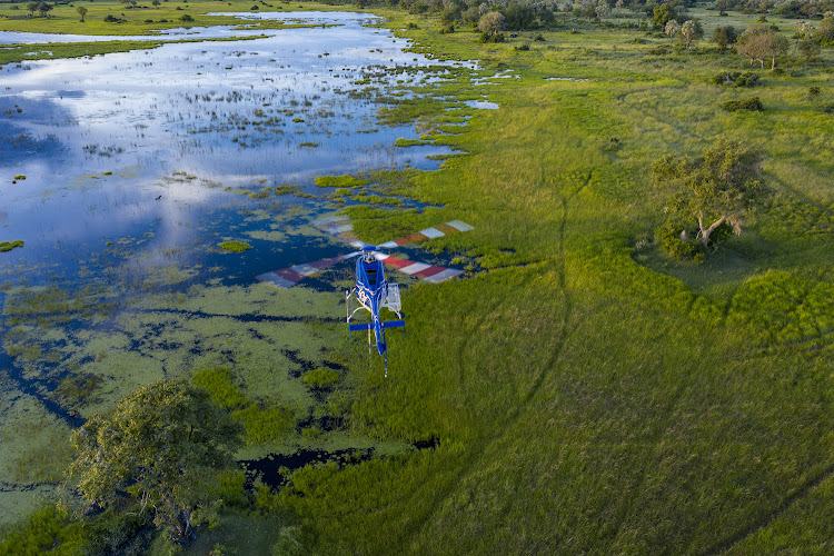 North Island Okavango - Helicopter Activity.