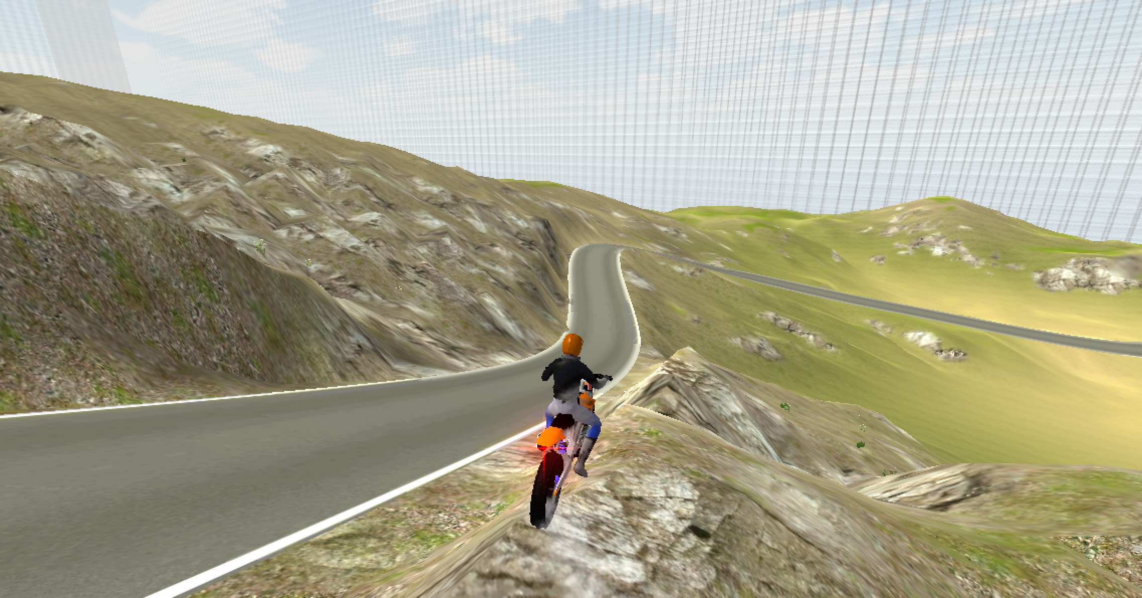 Android application Motorbike Valley Madness screenshort