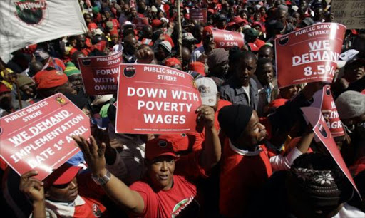 South Africa's civil servants will part take in Cosatu's stay away today.