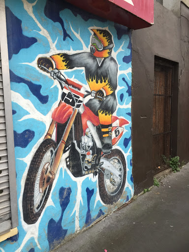 Motocross Mural