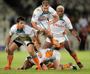 Barry Geel of the Toyota  Cheetahs during the Vodacom Super Rugby match between Toyota Cheetahs and Hurricanes from Toyota Free State Cheetahs Rugby Stadium on April 16, 2011 in Bloemfontein