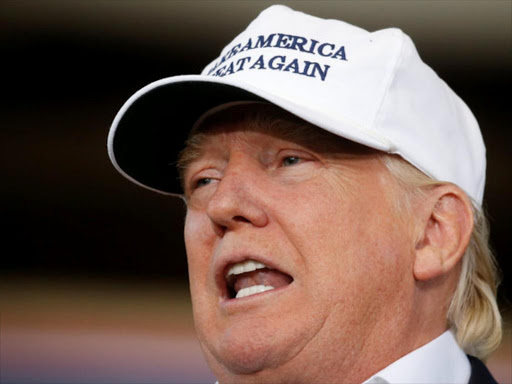 Republican nominee Donald Trump speaks at "Joni's Roast and Ride" in Des Moines, Iowa, US, August 27, 2016. /REUTERS