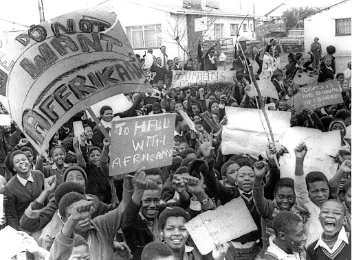 The students of June 16 1976 were in good spirits when they embarked on their protest against the use of Afrikaans as a medium of instruction at their schools.