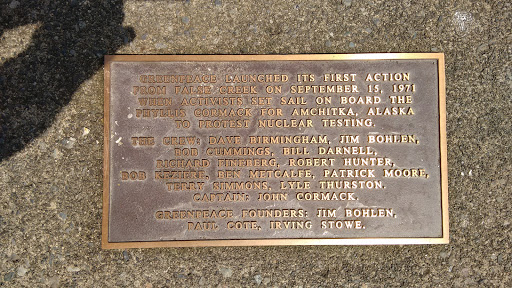 Greenpeace launched its first action from False Creek on September 15, 1971 when activists set sail on board the Phyllis Cormack for Amchitka, Alaska to protest nuclear testing.   The crew: Dave...