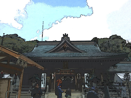 多井畑厄除八幡宮 本殿