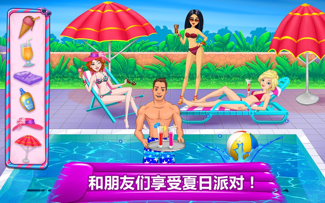 Android application Crazy Pool Party-Splish Splash screenshort