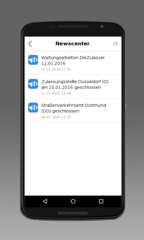 Android application TÜV Rheinland Plus GmbH screenshort