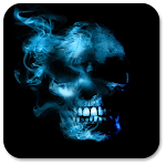 Smoking Skull Live Wallpaper Apk